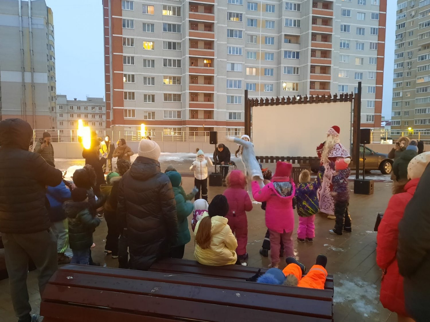 Праздник новогодний в ЖК Арт-Сити