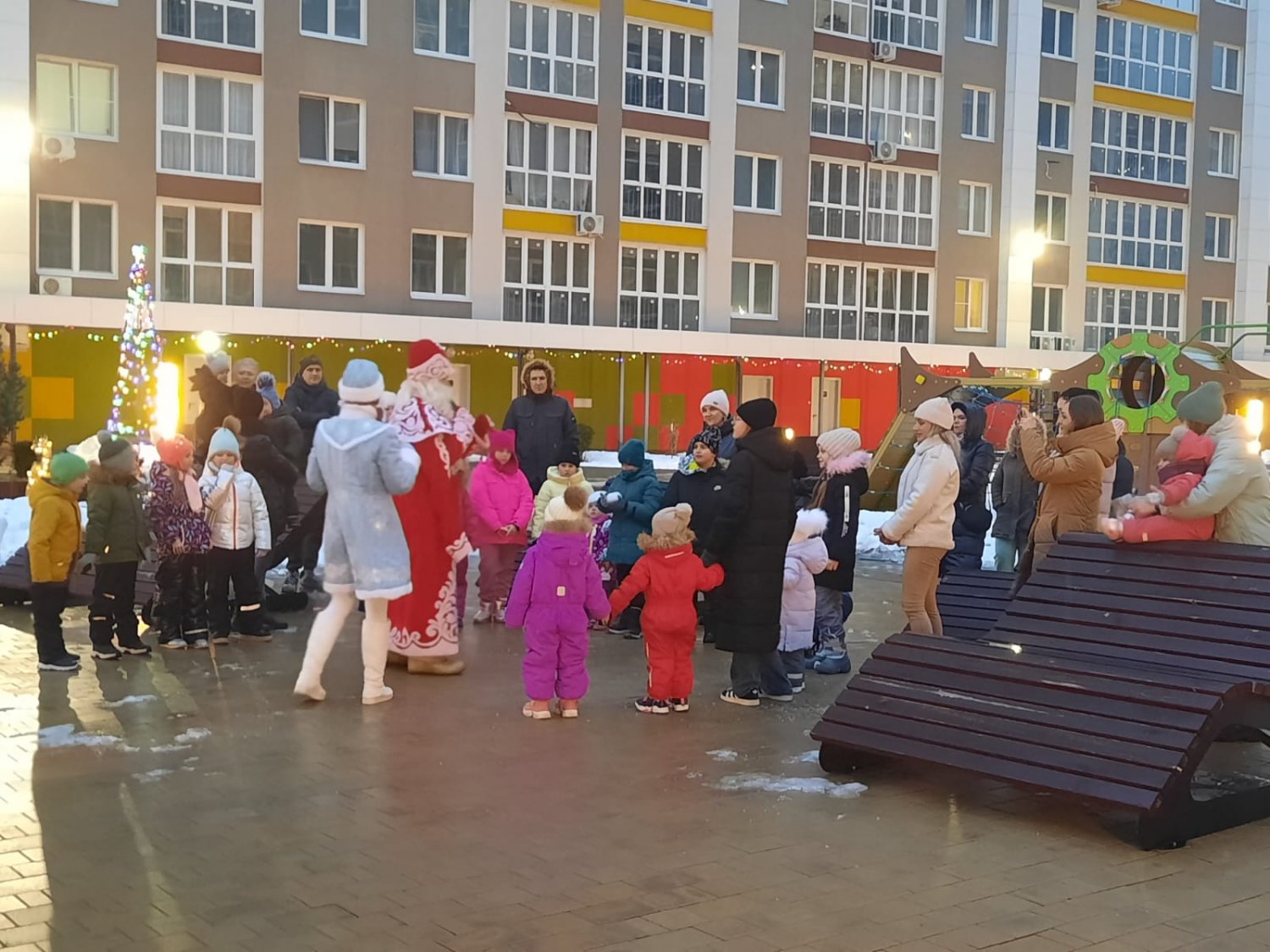 Праздник новогодний в ЖК Арт-Сити