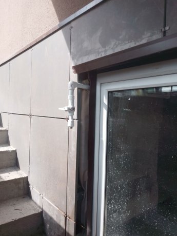Вывели кран для полива Войстроченко 5